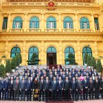 Chủ tịch nước Nguyễn Xuân Phúc gặp mặt lãnh đạo doanh nghiệp nhà nước thuộc Đảng bộ Khối Doanh nghiệ...
