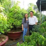 Đôi vợ chồng tiêu biểu tại Nông trường Bình Lộc