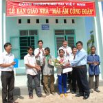 Trao nhà Mái ấm CĐ cho công nhân
