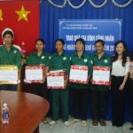 Hội Doanh nhân trẻ VRG tặng 20 phần quà cho CN