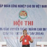 “Giọng hát vàng” ngành cao su
