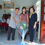 Hỗ trợ gia đình công nhân gặp hỏa hoạn