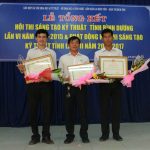 Cao su Phước Hòa đạt 3 giải Sáng tạo kỹ thuật tỉnh Bình Dương