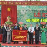 Cao su Bình Long kỷ niệm 40 năm thành lập
