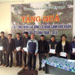 Trao 72 suất quà Tết cho công nhân Cao su Điện Biên
