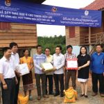 Bàn giao khu nhà ở Làng hữu nghị Thanh niên biên giới Lào - Việt