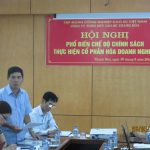 Phổ biến chính sách cổ phần hóa cho 43 cán bộ chủ chốt Cao su Thanh Hóa