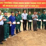 Cao su Dầu Tiếng khen thưởng 2.535 công nhân vượt kế hoạch sản lượng