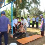 Cao su Bình Long: Diễn tập ứng phó sự cố hóa chất