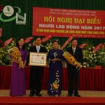 Công đoàn Cao su Đồng Phú đón nhận Huân chương Lao động hạng nhất