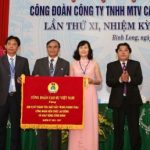 100% Công đoàn cơ sở Cao su Bình Long vững mạnh, xuất sắc