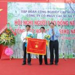 Cao su Sa Thầy phấn đấu tiền lương đạt 5,6 triệu đồng/người/tháng