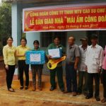 5 năm, hỗ trợ xây dựng 726 Mái ấm Công đoàn