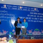 Hội liên hiệp phụ nữ Lào thăm Công ty Chư Păh