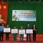 Cao su Bình Long trao 4 căn  nhà Mái ấm Công đoàn