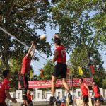 Công đoàn Cao su Dầu Tiếng tổ chức giải bóng chuyền tứ hùng