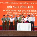 Cao su Đồng Nai ký kết quy chế phối hợp với Công an Tỉnh
