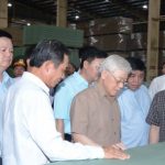 Tổng Bí thư, Chủ tịch nước thăm và làm việc tại Công ty CP Gỗ MDF VRG Kiên Giang