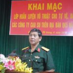 Khai mạc lớp huấn luyện bảo vệ, tự vệ tại Tây Nguyên