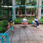 Xây khu vui chơi bằng vật liệu tái chế cho trẻ em