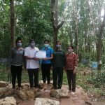 Cao su Sơn La: Tặng khẩu trang cho người lao động