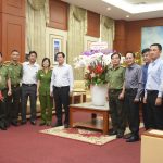 VRG chúc tết Bộ Tư lệnh Quân khu 7, Công An Tp. Hồ Chí Minh