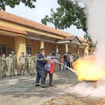 Cao su Dầu Tiếng huấn luyện công tác phòng cháy chữa cháy, cứu hộ cứu nạn