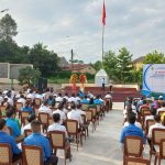 Công đoàn Cao su Lộc Ninh mít tinh kỷ niệm 93 năm thành lập Công đoàn Việt Nam