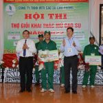 12/40 thí sinh đạt danh hiệu Bàn tay vàng tại Hội thi Bàn tay vàng Cao su Chư Prông