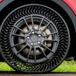 DHL Express thử nghiệm lốp không hơi Michelin UPTIS