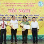 Cao su Phú Riềng phát huy tốt công tác phối hợp với Ban chỉ huy thống nhất các địa phương