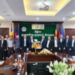Tổng Giám đốc VRG Lê Thanh Hưng thăm và làm việc tại Campuchia