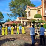 Sôi nổi không khí tập luyện tham gia Hội thi tiếng hát công nhân cao su