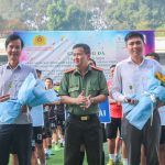 Đoàn Thanh niên VRG giao lưu bóng đá chào mừng Ngày truyền thống lực lượng An ninh điều tra