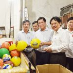 Lãnh đạo VRG thăm chúc tết Công ty Bóng Thể thao và Công ty Gỗ Đông Hòa