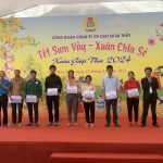 Cao su Sa Thầy tổ chức chương trình Tết sum vầy cho người lao động