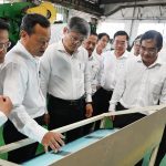 Lãnh đạo VRG thăm và làm việc tại các đơn vị sản xuất công nghiệp 