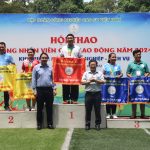 Công ty mẹ Tập đoàn giành giải nhất toàn đoàn Hội thao khu vực II