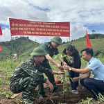 Công ty 732: Hỗ trợ trồng 610 cây cao su, tạo sinh kế cho trẻ em mồ côi