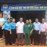 Công đoàn Cao su Bình Long được hỗ trợ xây dựng 6 nhà “Mái ấm Công đoàn”