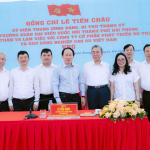Bí thư Thành ủy Hải Phòng Lê Tiến Châu thăm và làm việc tại Khu công nghiệp Cộng Hòa VRG